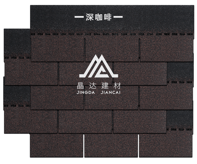 標準單層深咖啡組合效果 標準單層深咖啡組合效果